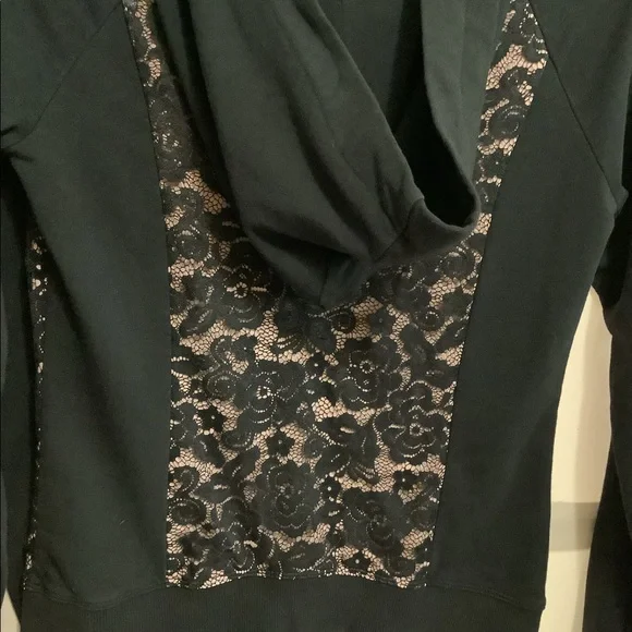 Bebe lace insert hoodie and leggings set - Picture 5 of 16